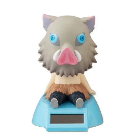 Demon Slayer : Inosuke Hashibira Solar Power Clock 13cm