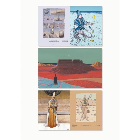 ARTBOOK - LE PETIT PANTHÉON MOEBIUS - ARZAK