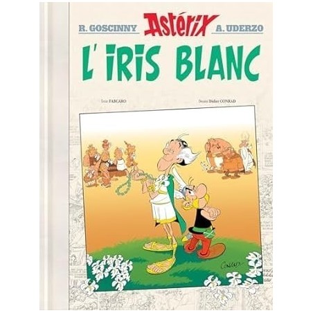 ASTERIX Tome 40 Edition Luxe - L'Iris blanc
