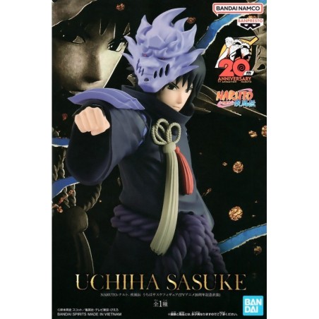Banpresto Naruto Shippuden - Uchiha Sasuke - Fig. 20th Anniversary Costume 16cm