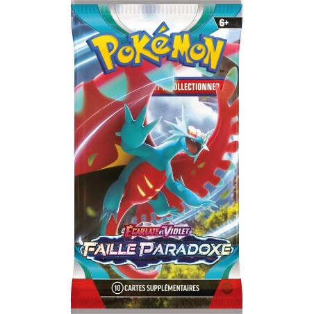 Pokémon : booster - Ecarlate et Violet : Faille Paradoxe