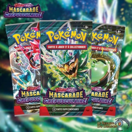 Pokémon : booster - Ecarlate et Violet : Masacarde Crépusculaire