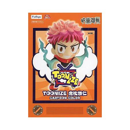 Jujutsu Kaisen "Toonize Cartoon Colors" Itadori Yuji 13cm