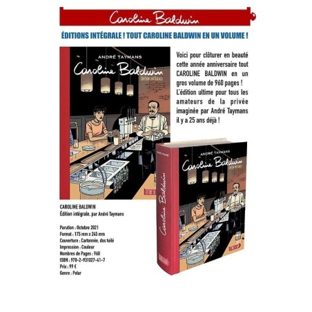 Caroline Baldwin - 20 albums pour 960 pages : L'intégrale de Caroline Baldwin (Version Luxe)