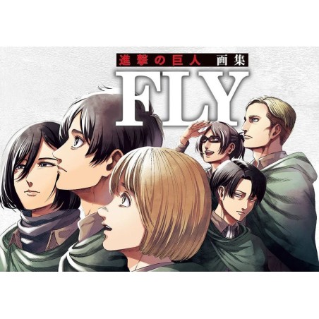 Box Artbook Fly - Shingeki No Kyojin (Attack on Titan) (4 Bonus)