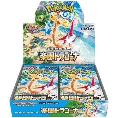 Pokémon : boîte 30 boosters japonais - Scarlet & Violet SV7a Paradise Dragona