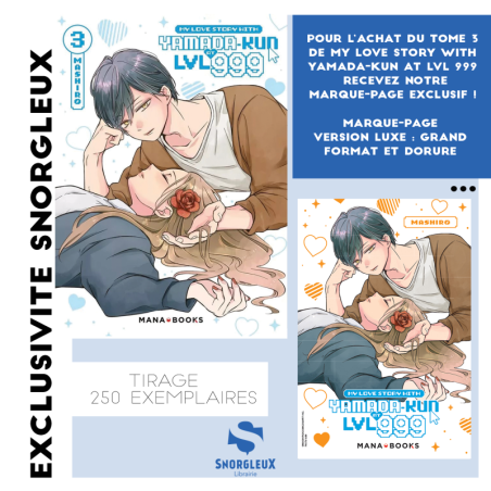 My Love Story With Yamada-Kun at LVL 999 T03 + Marque Page Exclusif