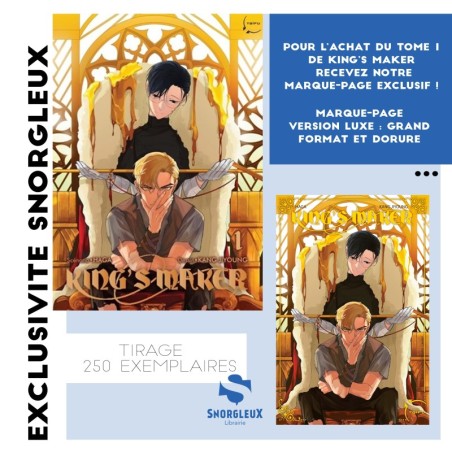 King's maker T01 + Marque Page Exclusif