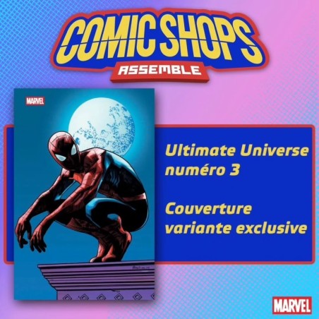 Comic Shops Assemble : Ultimate Universe T3  - Variant Cover