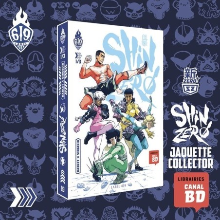 Shin Zero T1 - Jaquette exclusive Canal BD