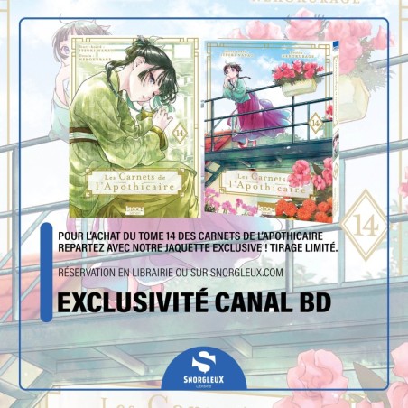 Les Carnets de l'Apothicaire T14 + jaquette exclusive CanalBD