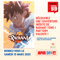 Radiant T1 + jaquette exclusive CanalBD