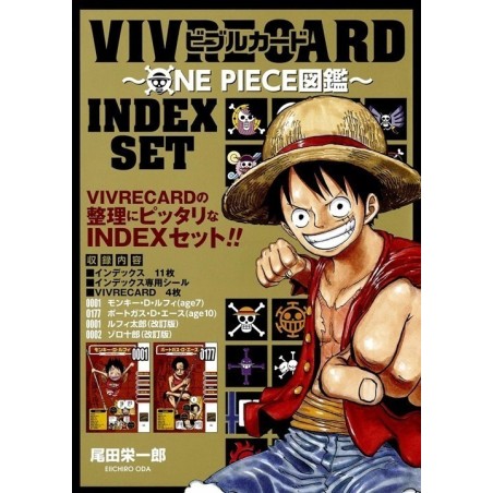 One Piece VIVRE CARD Booster Pack "Index Set"