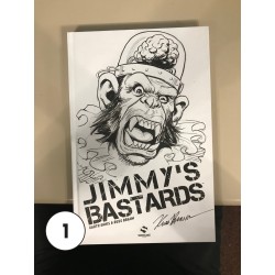 Jimmy's Bastard T1 Blank Cover dédicacé