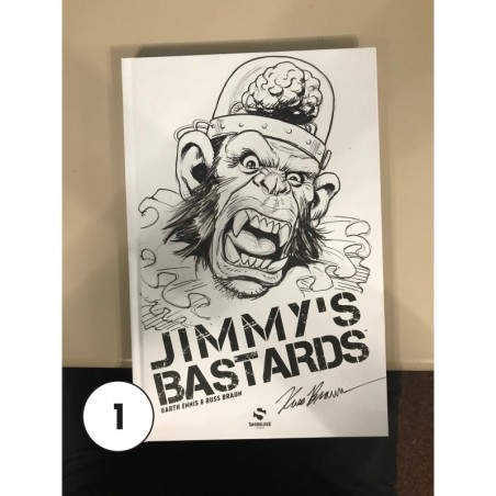 Jimmy's Bastard T1 Blank Cover dédicacé