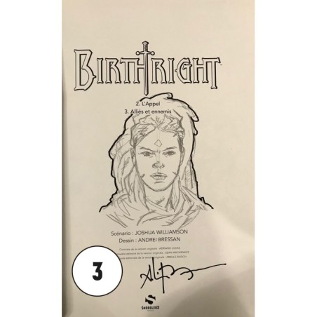 Birthright T2 Tirage Luxe version dédicacée