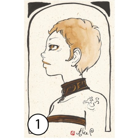 Alice Picard carnet d'auteur T1 version luxe avec original