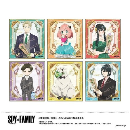 Foil Stamping Shikishi Spy X Family