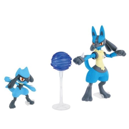 Pokemon Pokepla Riolu & Lucario