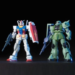 HG 1/144 Starter Set UC Gundam VS Zaku